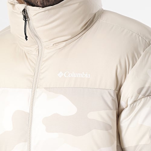 Doudoune Capuche Puffect II Beige Camouflage