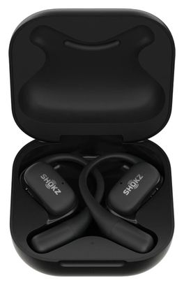 Écouteurs sans fil à oreilles libres Shokz OpenFit USB-C Noir