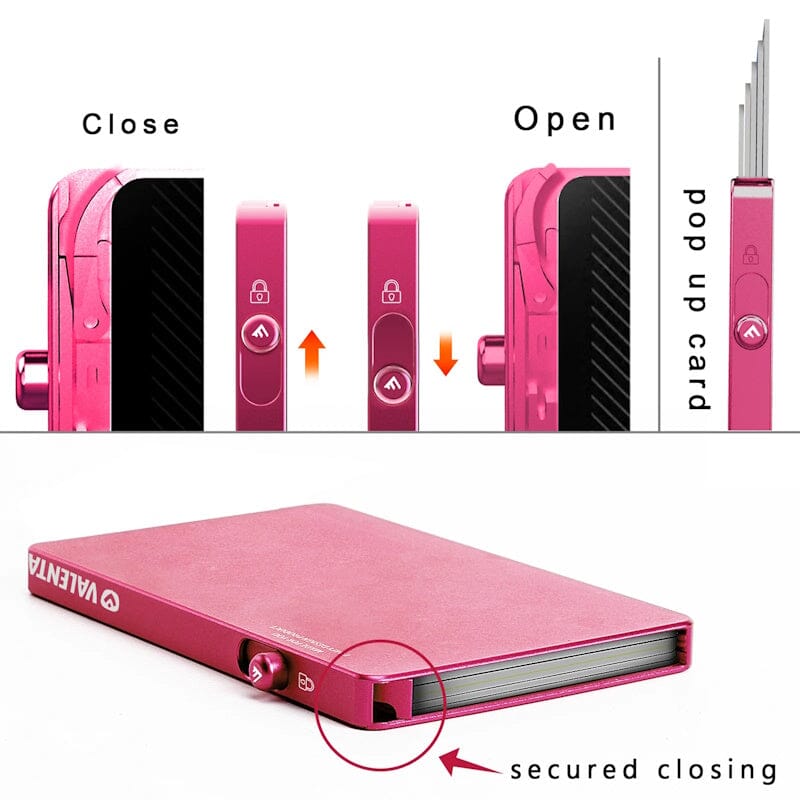 Valenta Cardprotector Magsafe Pink