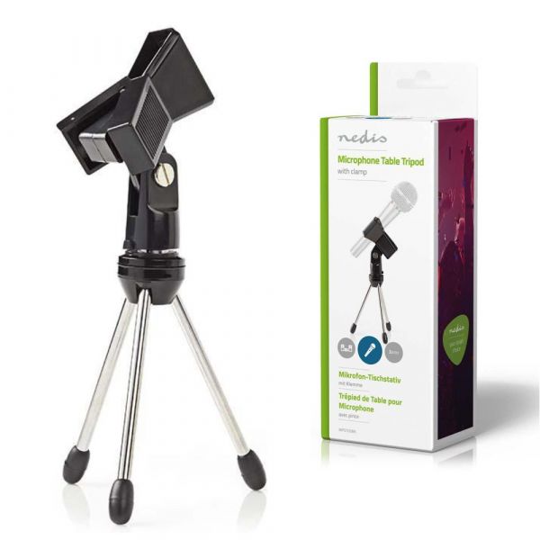 Nedis Suporte P/ Microfone De Mesa - MPST05BK