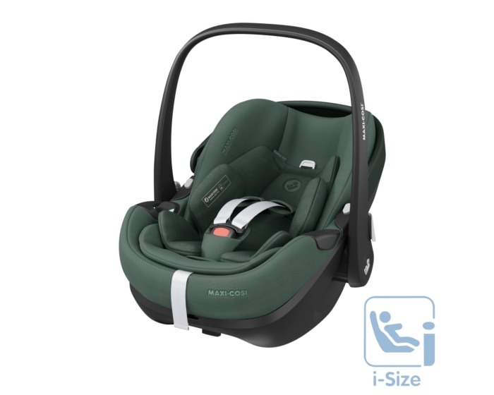 Pebble 360 Pro 0 - 15 M  40 - 87 cm  0 - 13 kg    Innovative SlideTech®-Technologie |    Flache Liegeposition |    Easy-in-Gurt |    G-CELL Seitenaufprallschutz |    FlexiSpin-Drehung mit nur einer Hand |