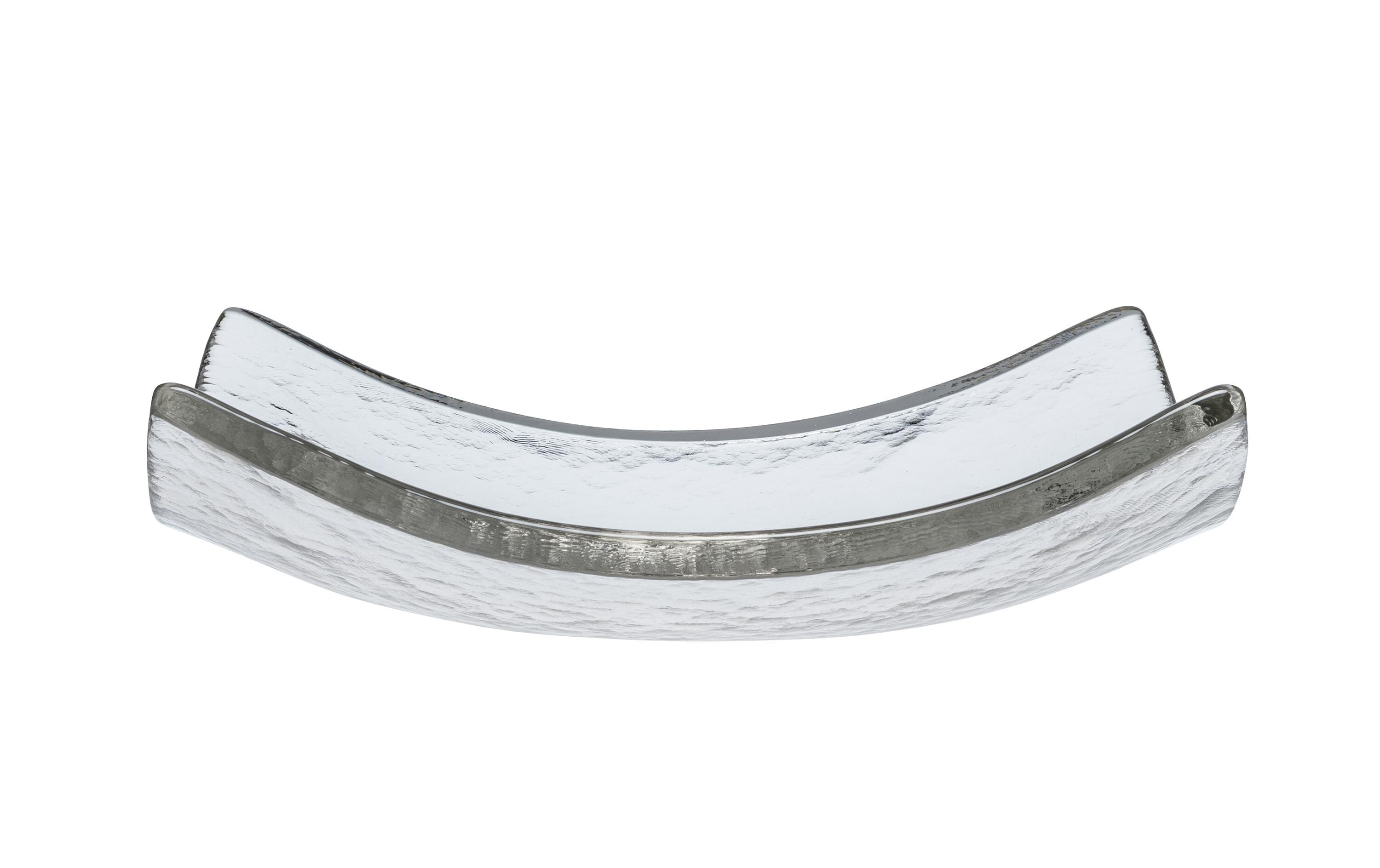 Schale Carré 31 x 31 cm, 1 Stück, Transparent<br>Eckige Glasschale