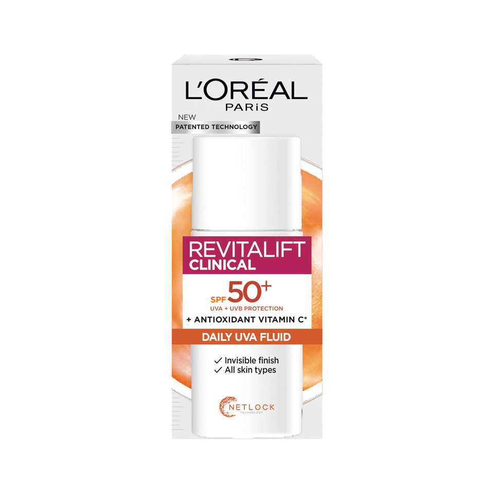 L'Oréal - L'Oréal Paris Revitalift Clinical Daily Moisturizing Fluid SPF50 50ml - Solcreme
