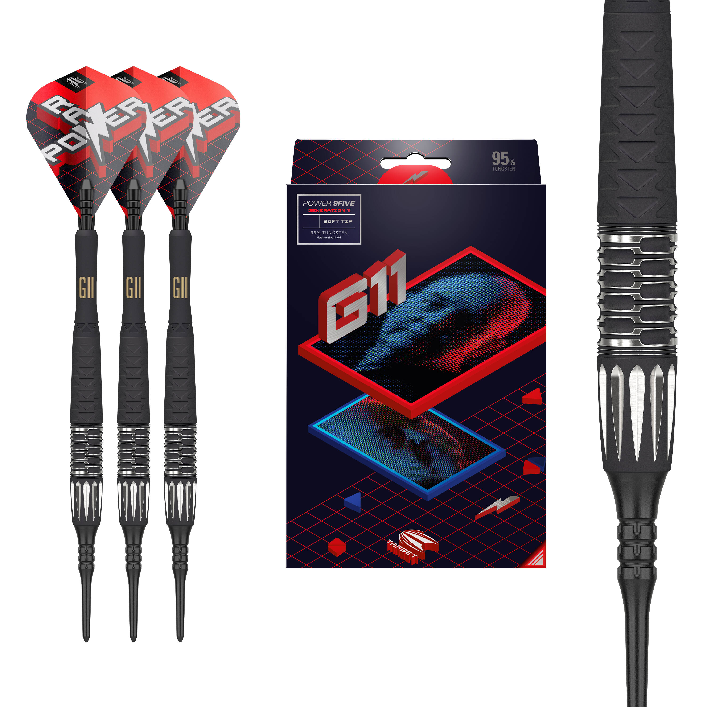 Target - Phil Taylor 9Five GEN 11 - Softdart