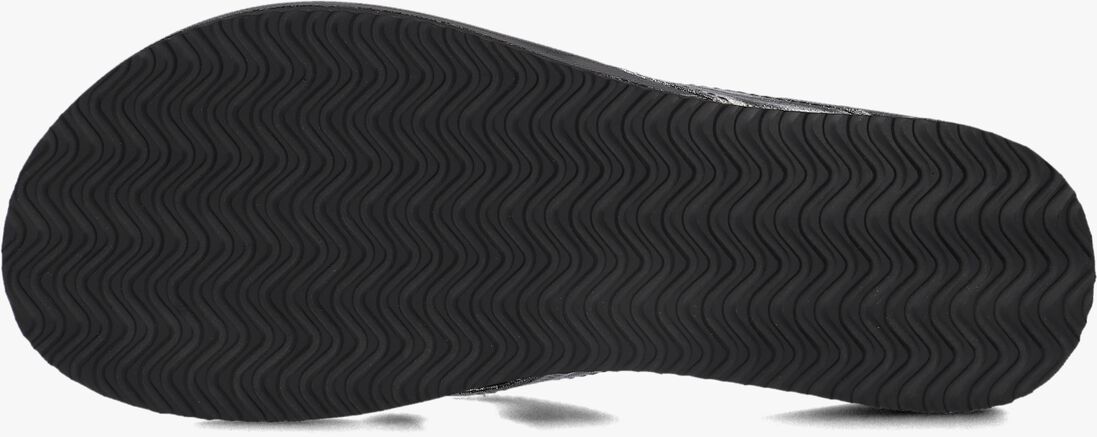 zwarte blasz teenslippers bella 2402