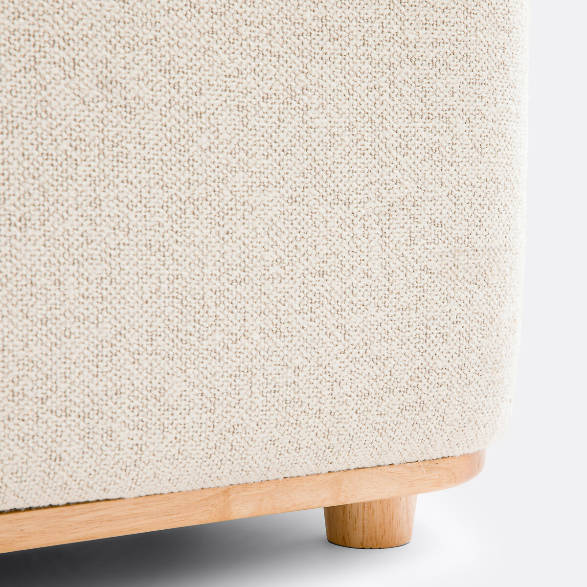 LA REDOUTE INTERIORS<br>Banco, tecido bouclé, Elia