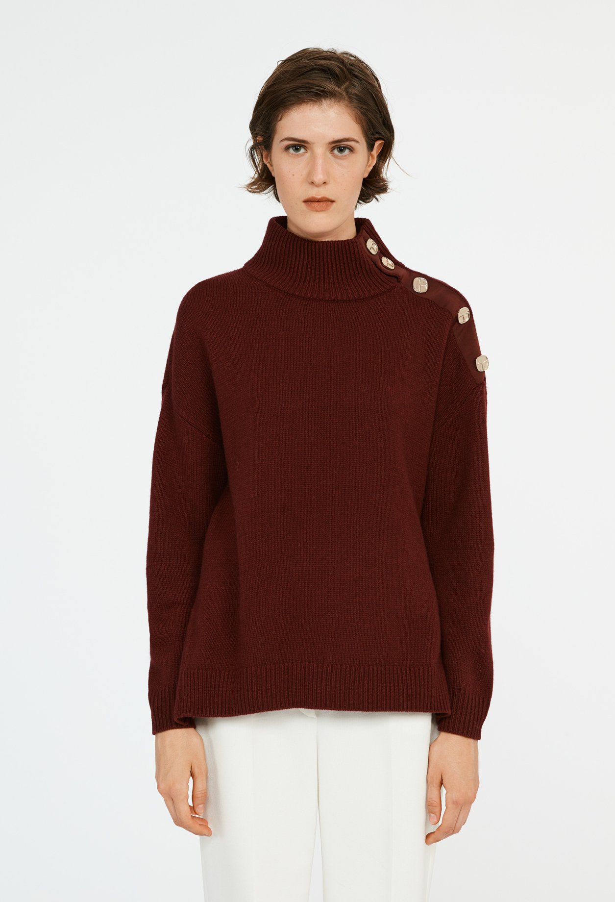 Pull oversize laine