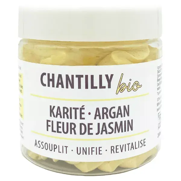 Lov'FROG Chantilly Manteiga de Karité, Argan e Jasmim Orgânico Tratamento 200ml