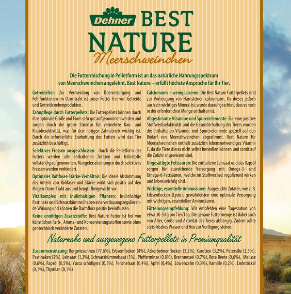 Dehner Best Nature Meerschweinchenfutter