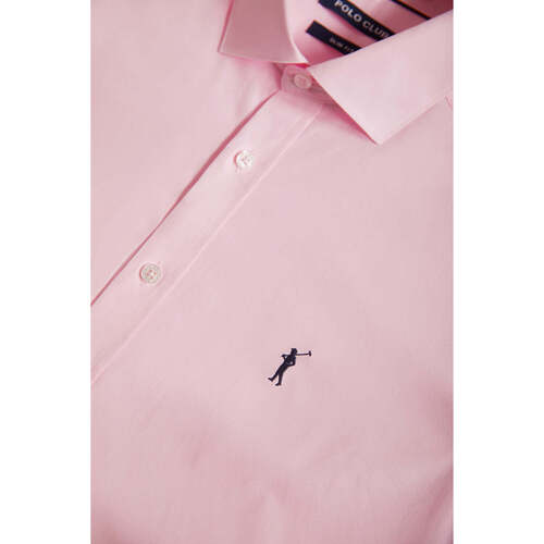 Polo Club - RIGBY GO SHIRT SLIM POPLIN Rosa