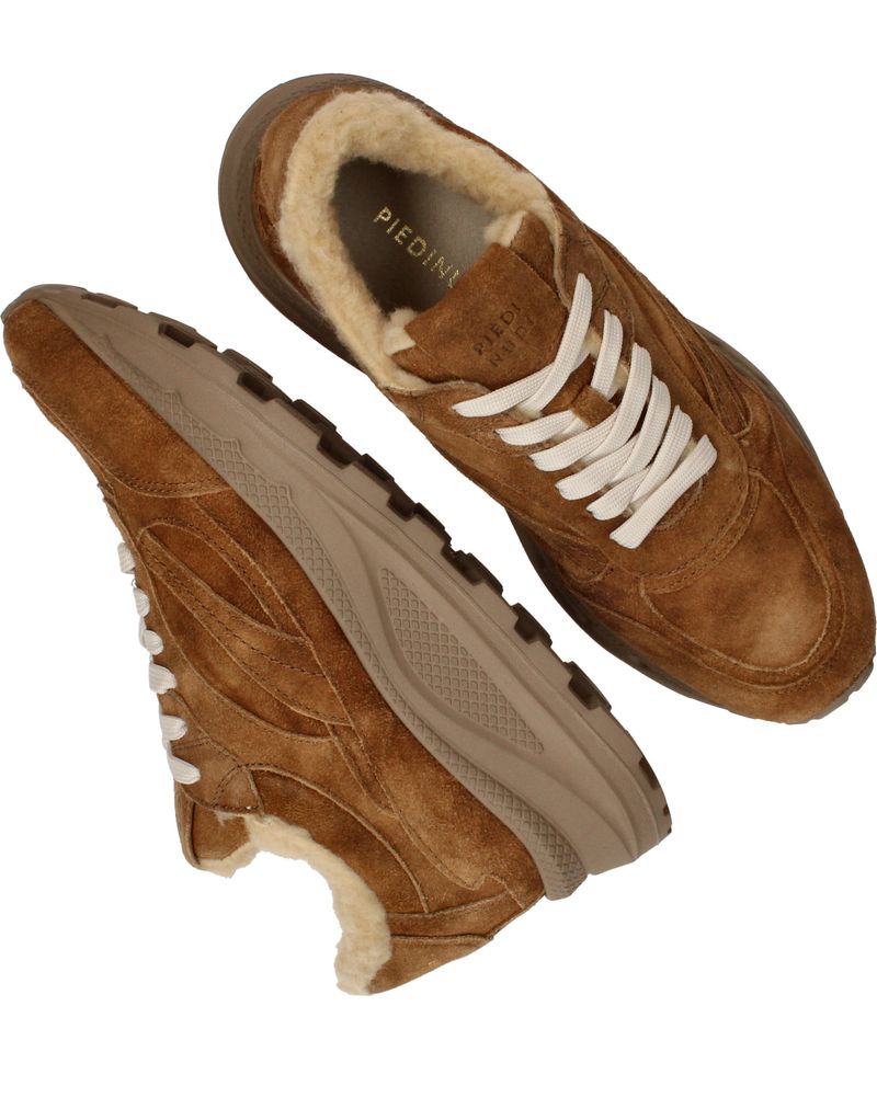 Piedi Nudi Sneakers Bruin Dames
