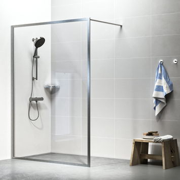 Sealskin inloopdouche A3 Contour RVS 138 x 200 cm