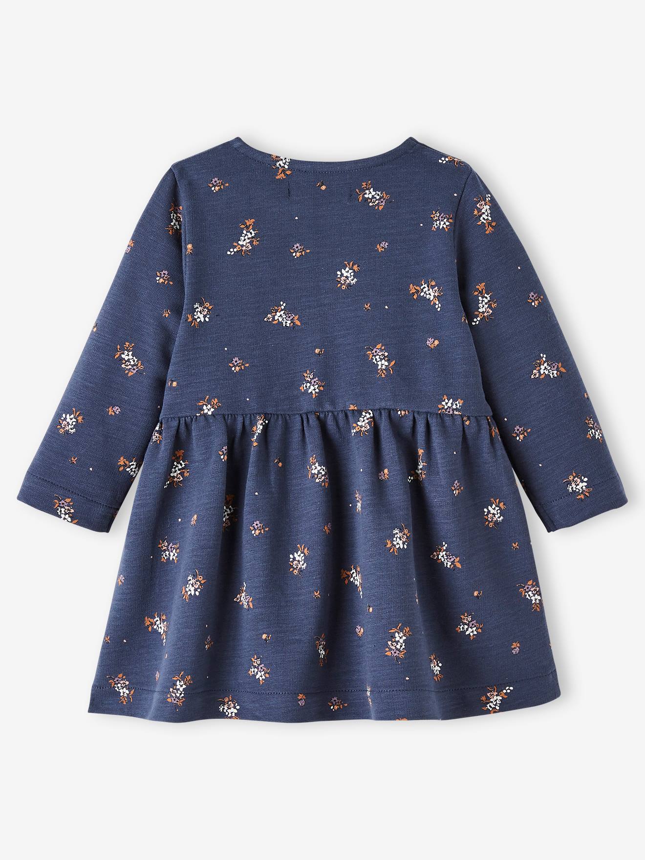 Vestido de pelúcia flamejante, tamanho médio, liso, violeta bebê.
