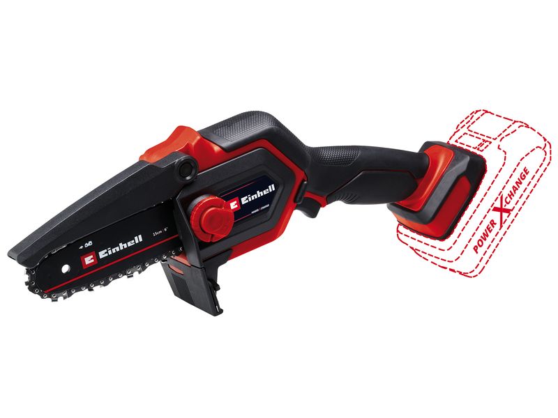 Einhell Akku-Kettensäge GE-PS 18/15 Li BL-Solo Power X-Change Astkettensäge