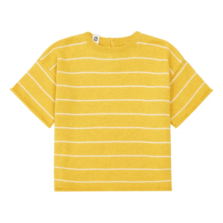 Bayiri T-Shirt Tricot  Coton Bio  | Jaune