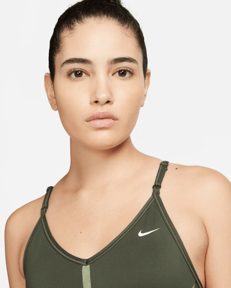 Brassière Nike Indy Vert Armée pour femme