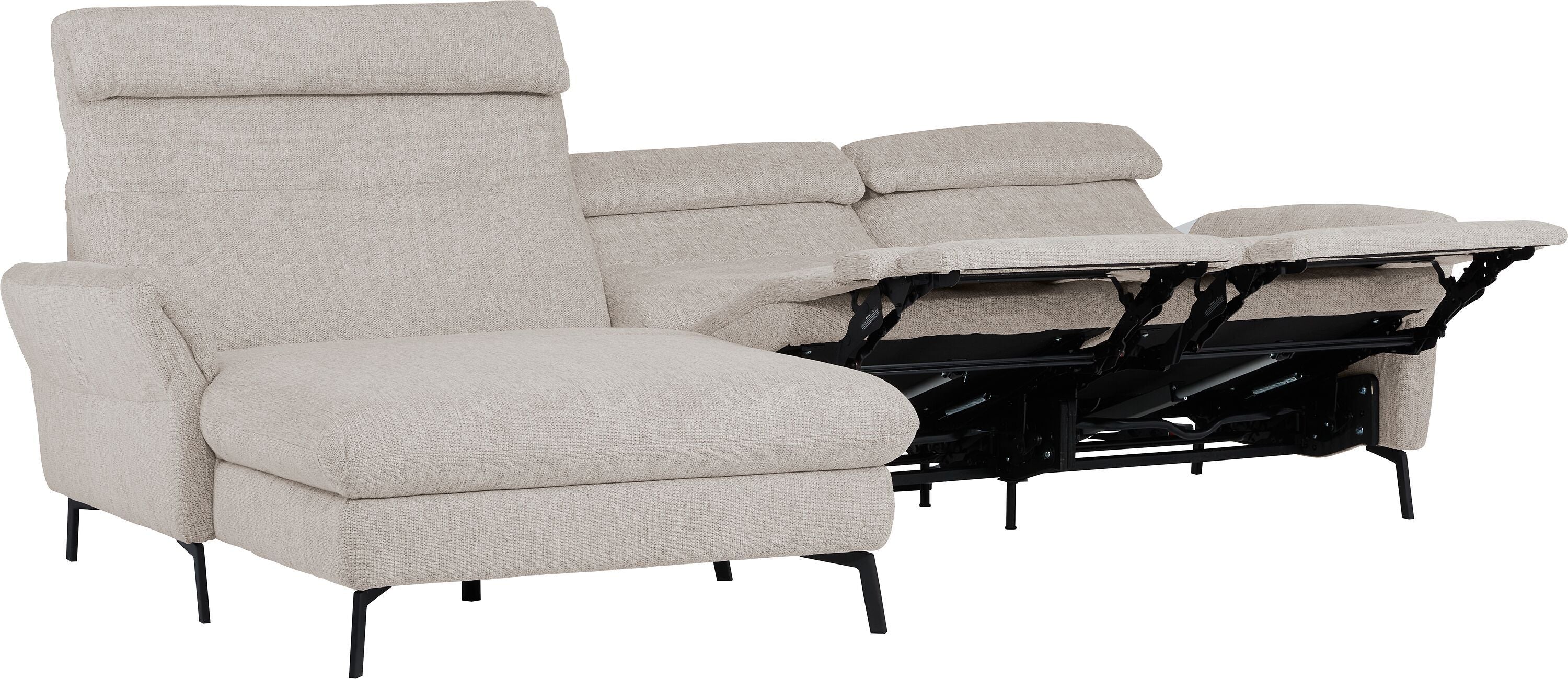 SEBO Ecksofa - Natur / B: 284.0 cm x T: 161.0 cm x H: 84.0 cm