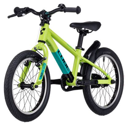 VTT Enfant Cube Cubie 160 RT Single Speed 16'' Vert  3 - 5 Ans