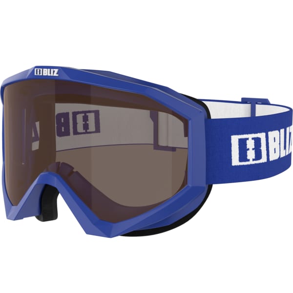 Masque de ski BLIZ LINER JR BLUE-WHITE LOGO/BROWN