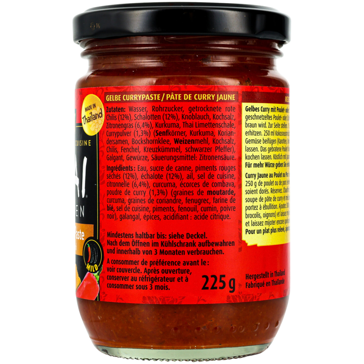 Thai Kitchen Curry Paste gelb