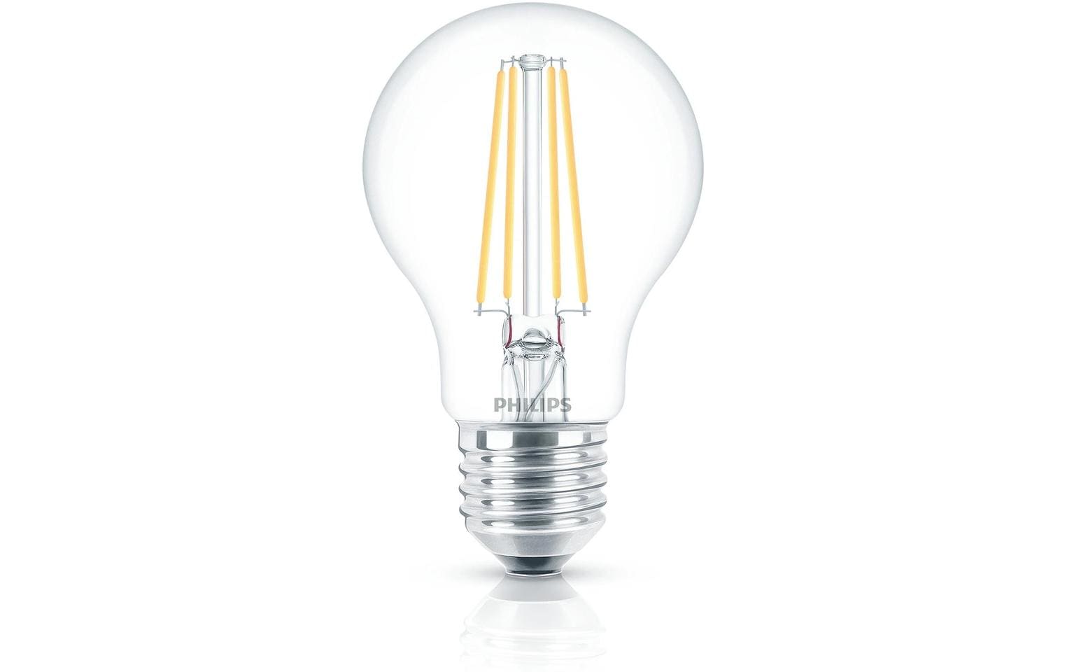 Lampe LED classic 60W A60 E27 CW CL ND RFSRT4Leuchtmittel A60 mit klarem Glas