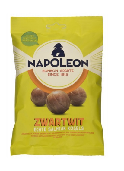 Napoleon Zwart/Wit Kogels 150g