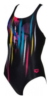 Maillot de Bain 1-Pièce Fille Arena Revelation Pro Back Noir / Turquoise