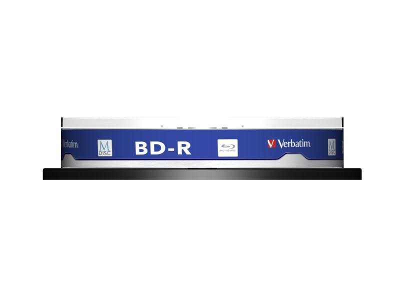 Verbatim BD-R M-Disc 25 GB, Spindel (10 Stück) BD-R-Rohlinge zur langfristigen Datenspeicherung