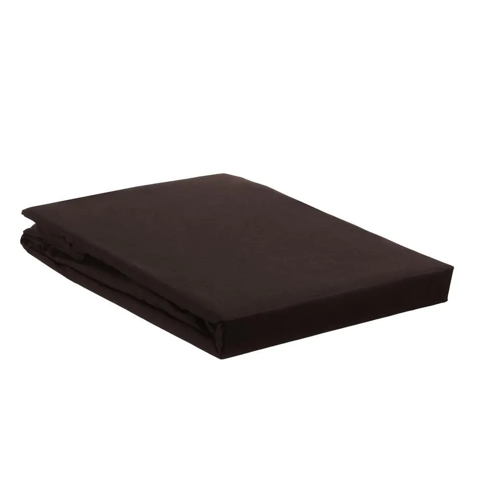 Ambiante Katoen - Hoeslaken - 200x200 - Bruin