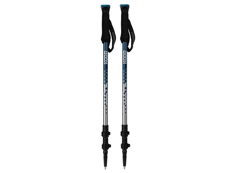 KOOR Wanderstock Aluminium Telaao Blau Trekkingstöcke 67 - 135 cm