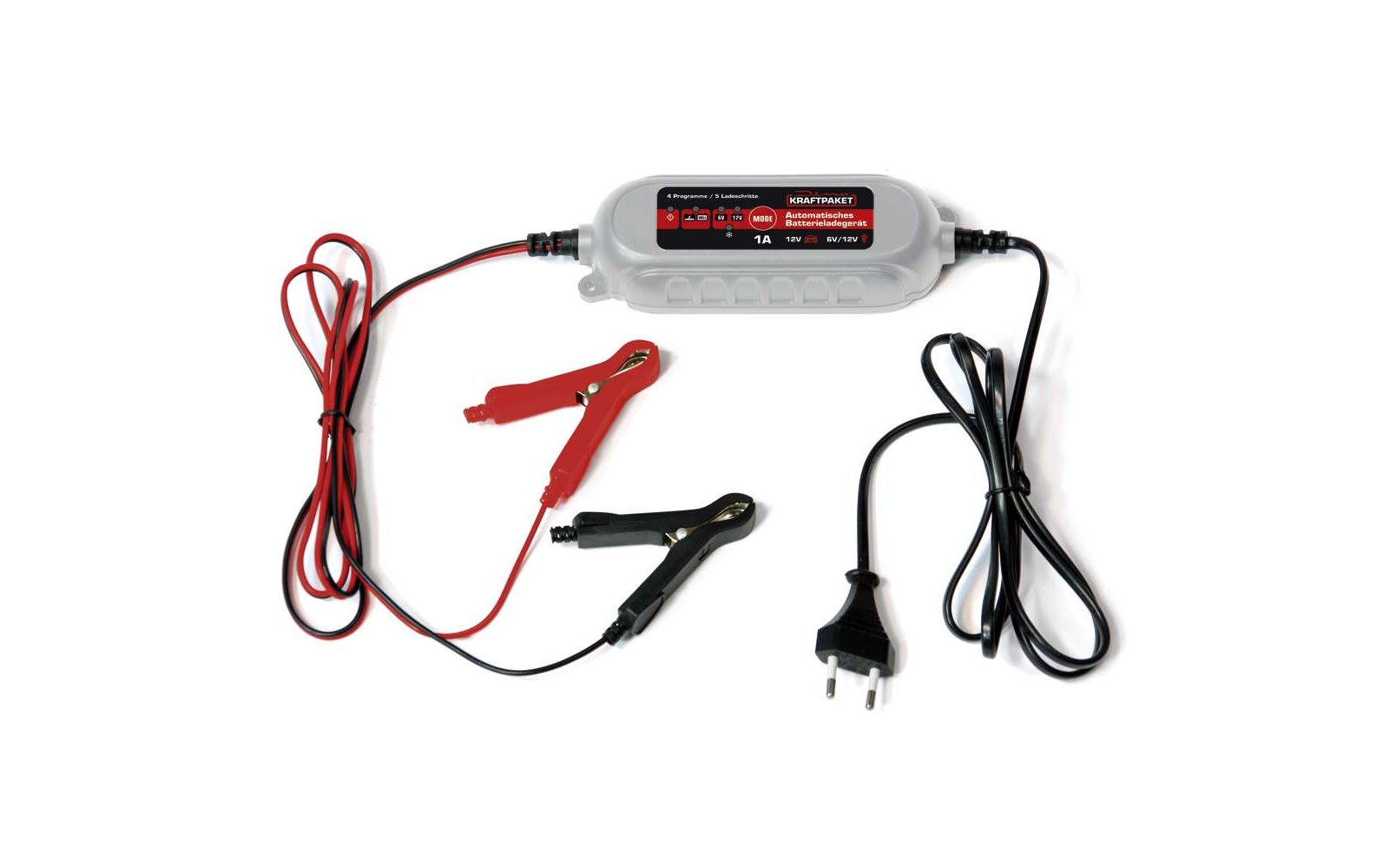 Dino KRAFTPAKET Batterieladegerät 6/12V 1A
