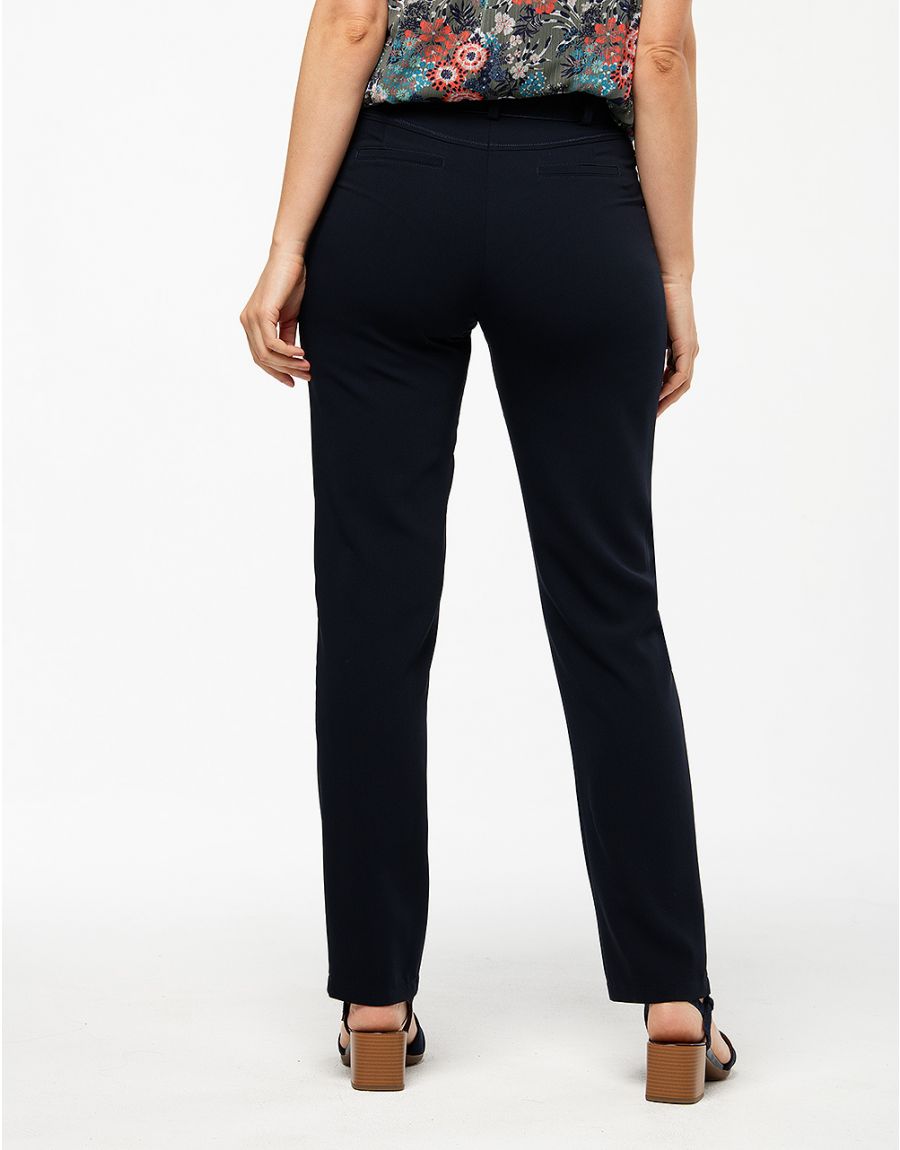 Pantalon droit marine