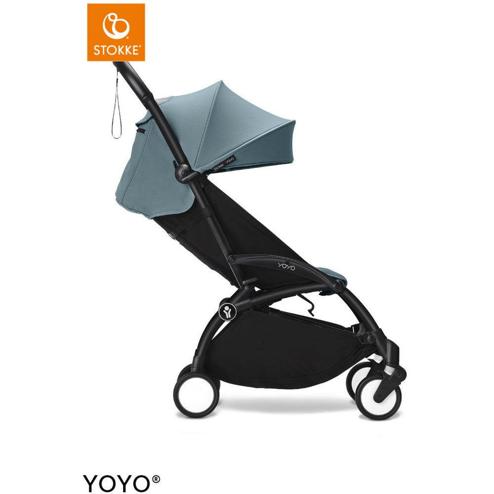 Køb Stokke® YOYO³ Klapvogn Sort/Aqua