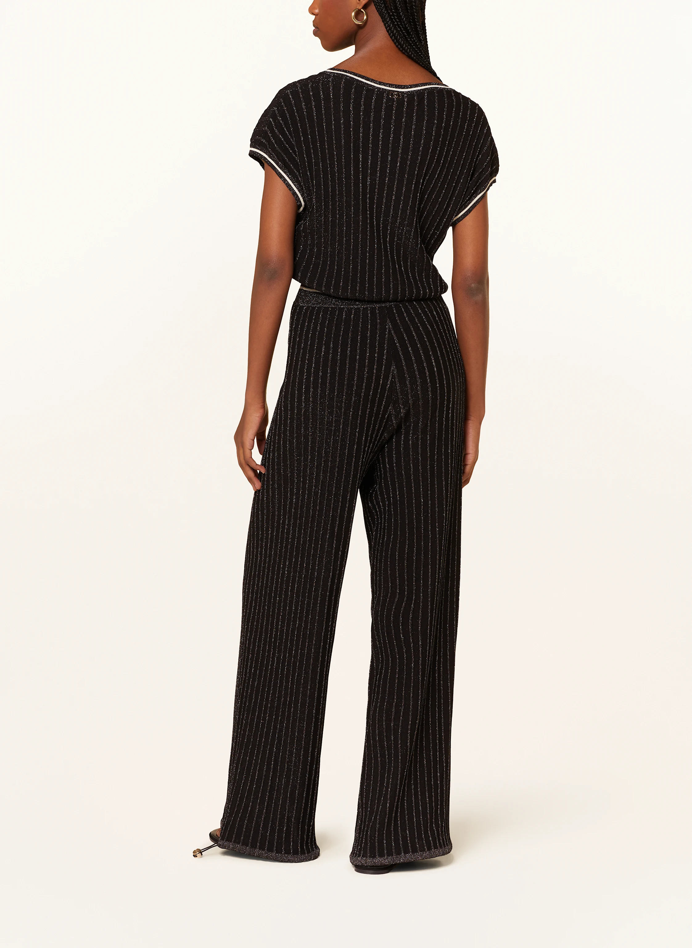 LIU JO Jumpsuit mit Glitzergarn