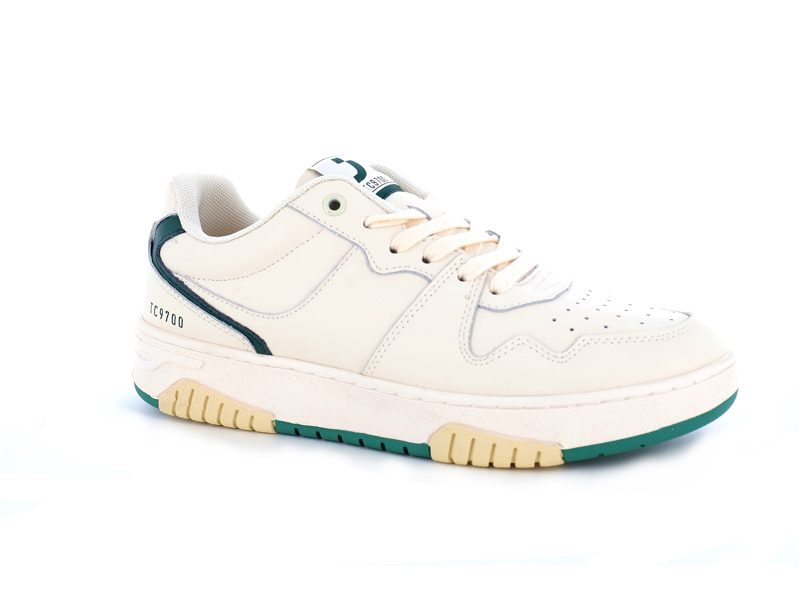 Safety jogger-589896 Cuir Blanc Vert