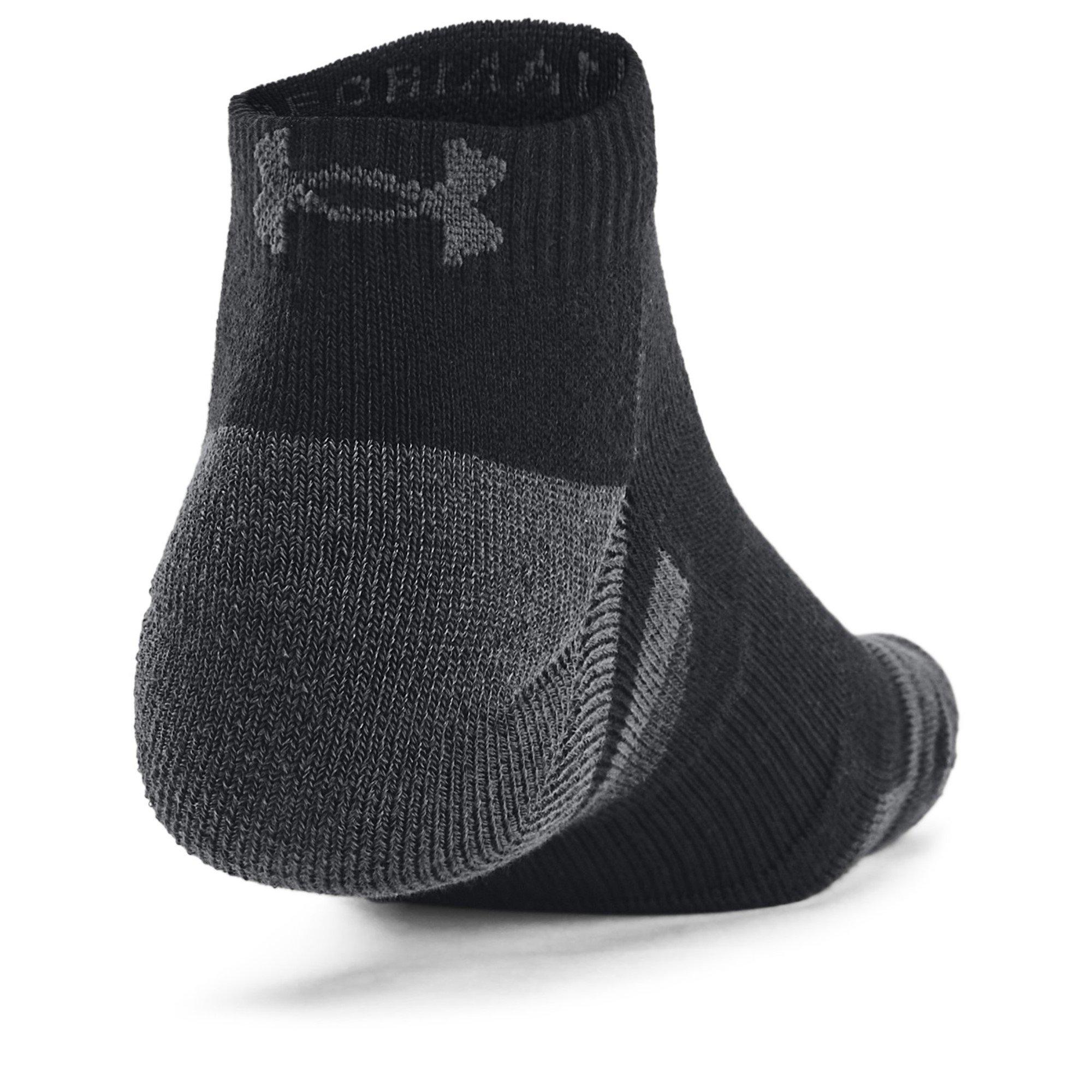 Under Armour UA Performance Tech 3 Pack Low Cut Socks Unisex