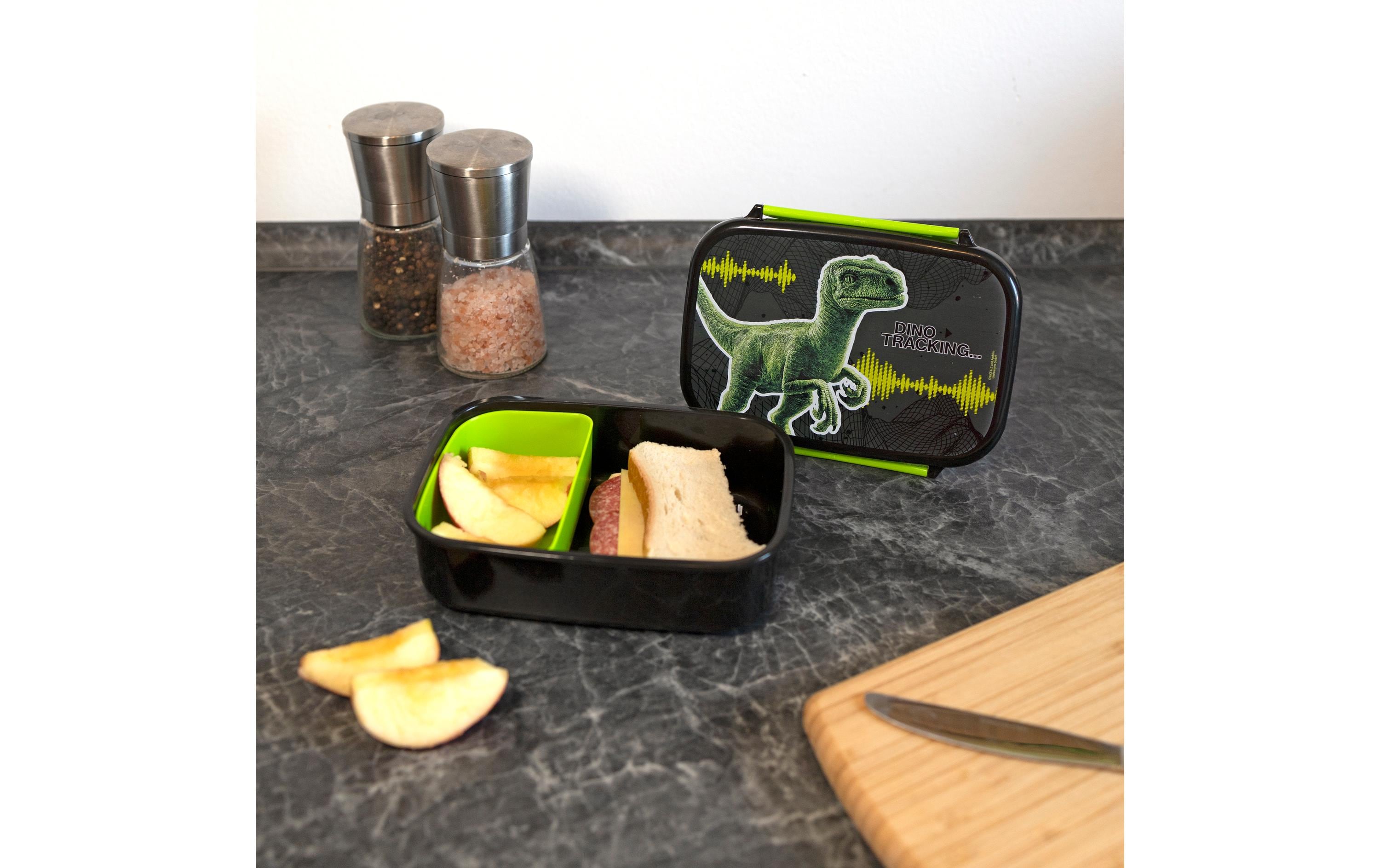 Lunchbox Jurassic World Grün/SchwarzBrotzeitdose