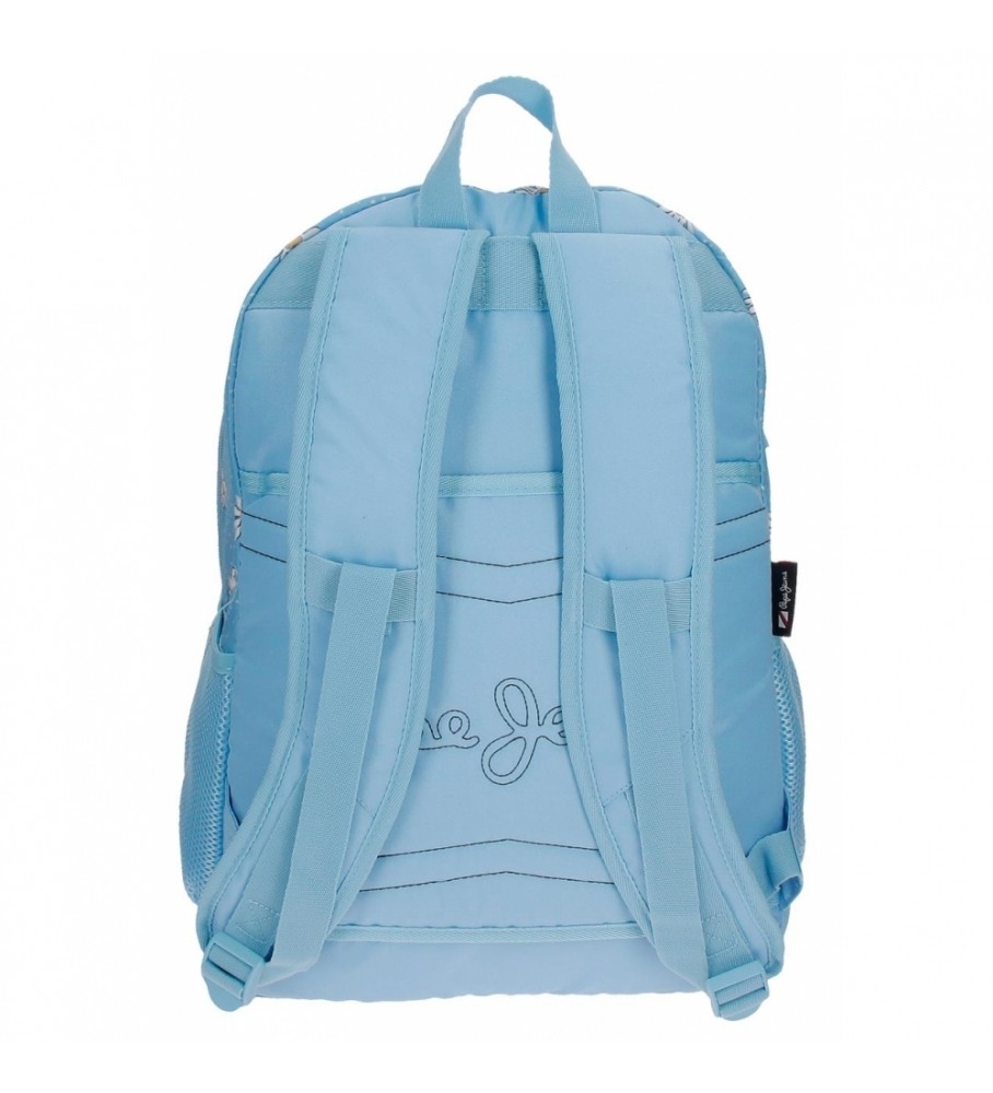 Mochila Pepe Jeans Katherine com compartimento duplo