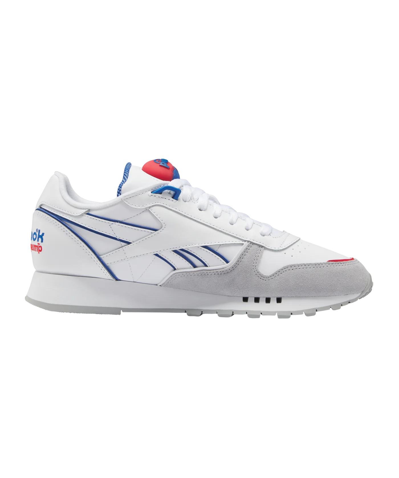 Reebok Classic Leather Pump Weiss Blau