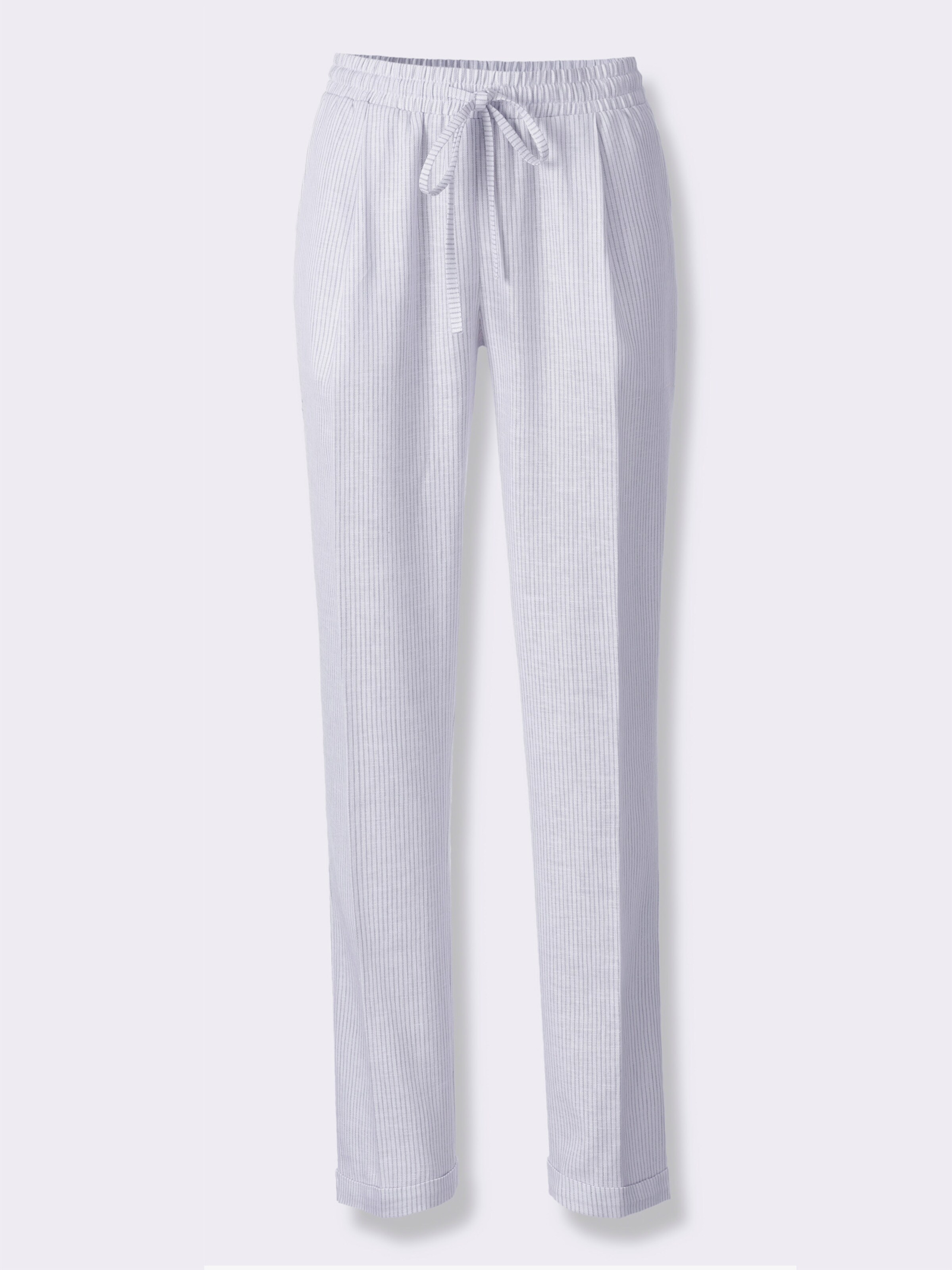 Schlupfhose mit Bundfalten