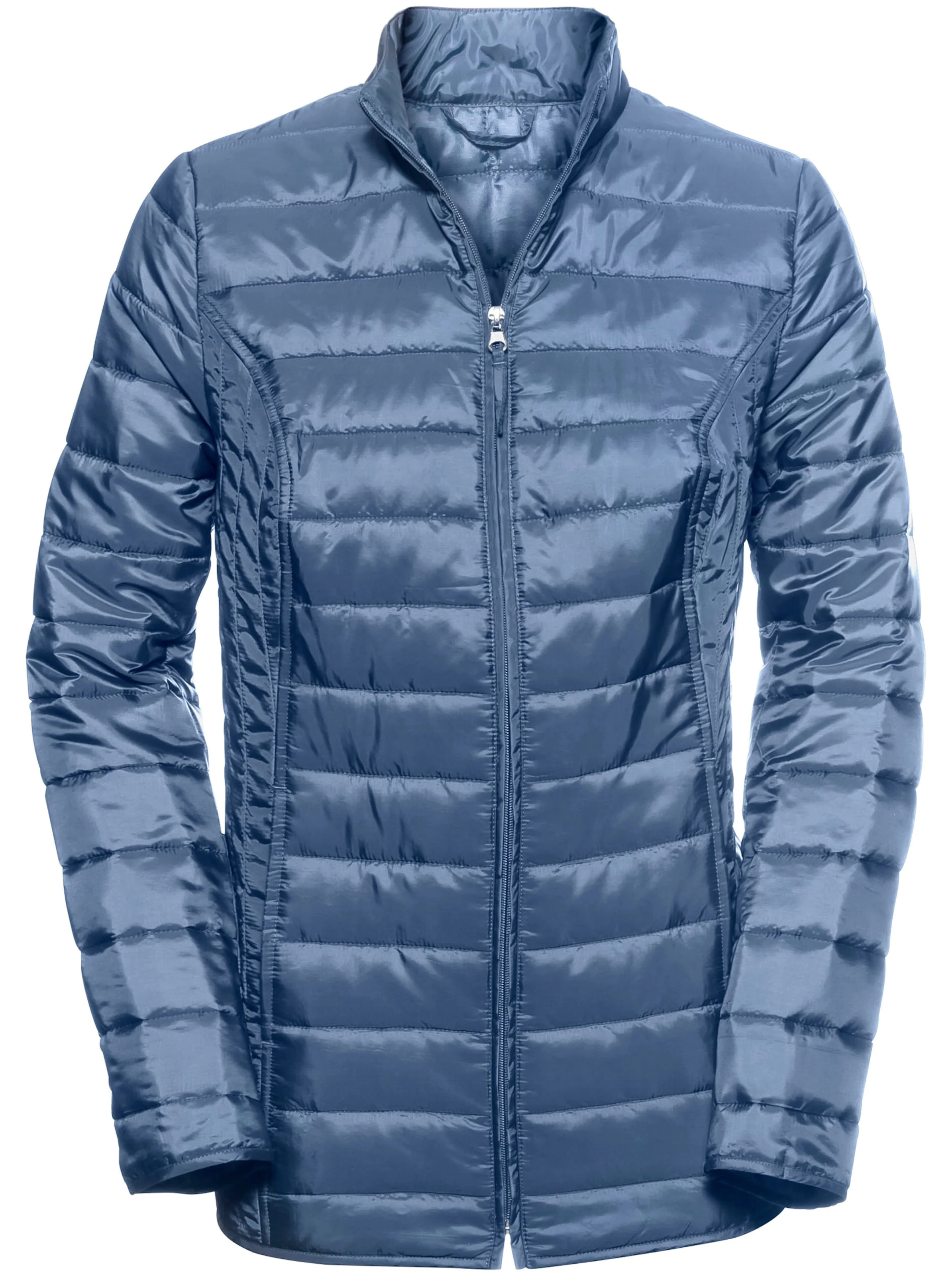 Steppjacke in jeansblau