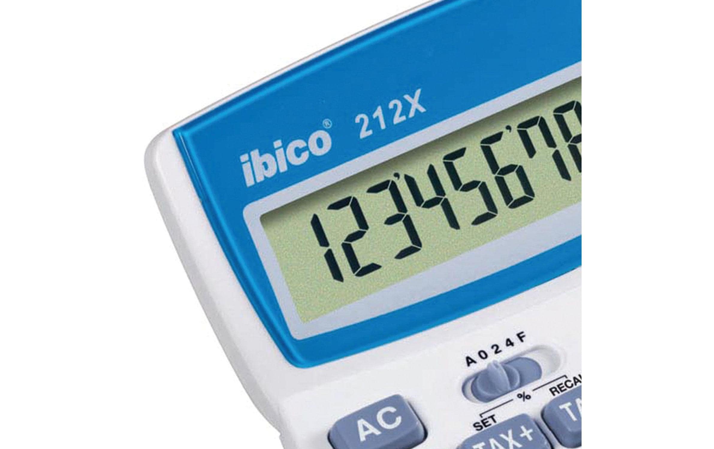 Taschenrechner 212XTischrechner mit breiten Tasten und extragrossem Display