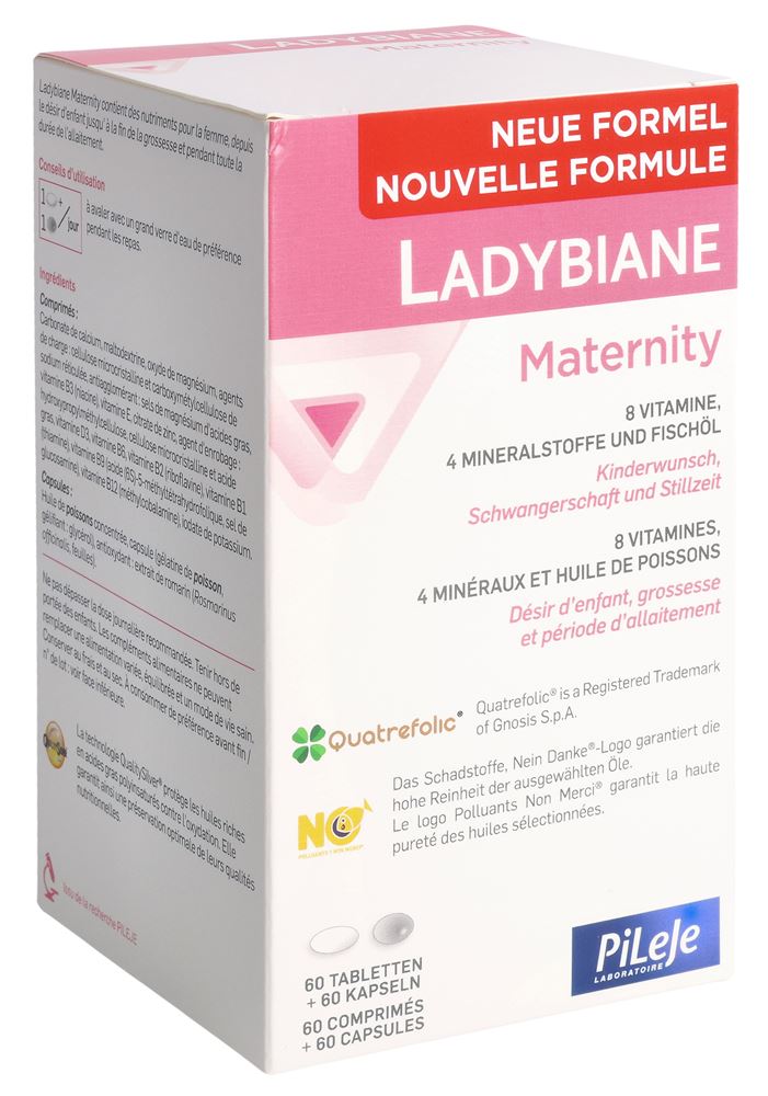 LADYBIANE Maternity<br>1 Stück, 60 Tabletten + 60 Kapseln