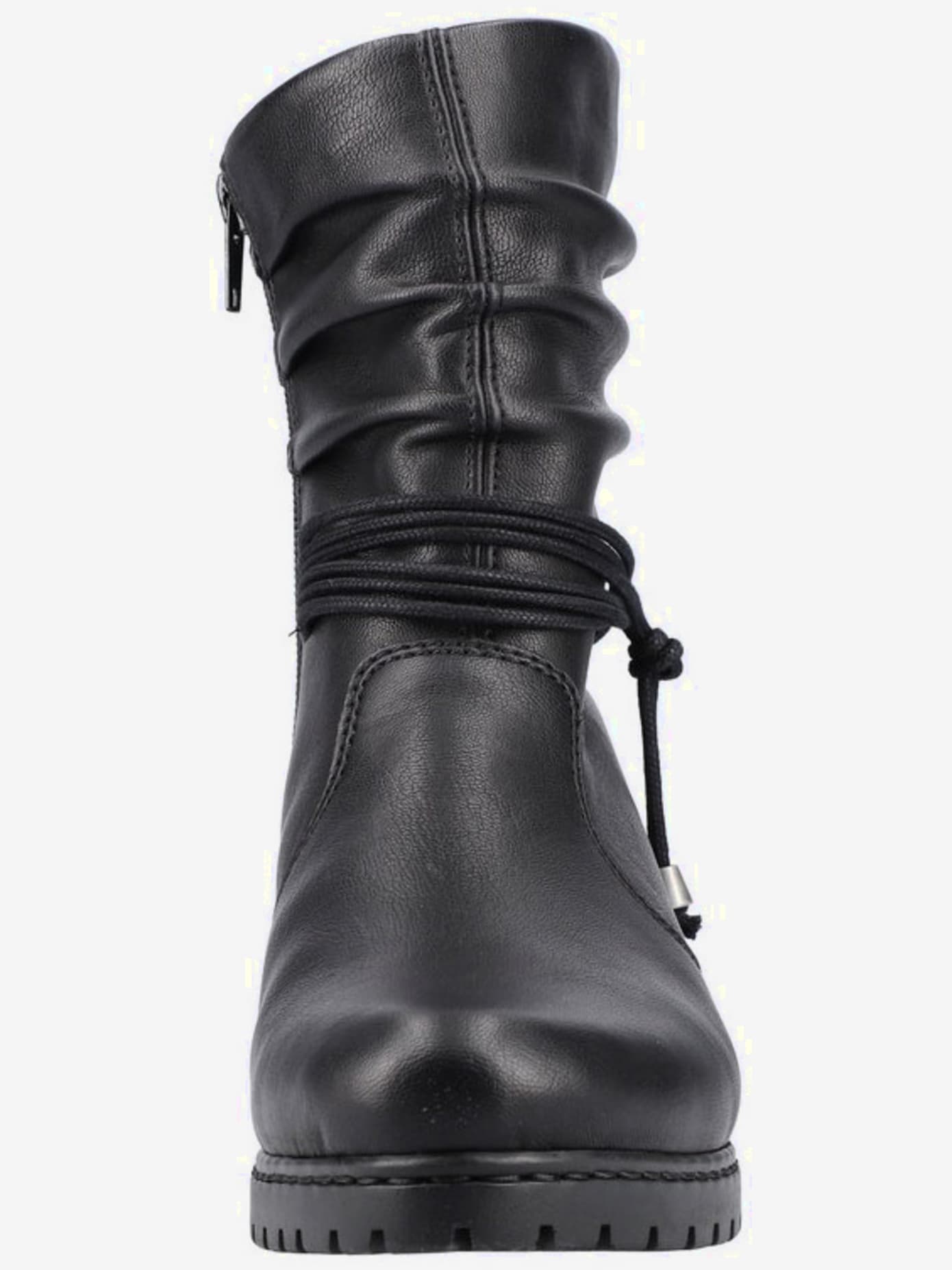 Bottines d'hiver avec tige froncée