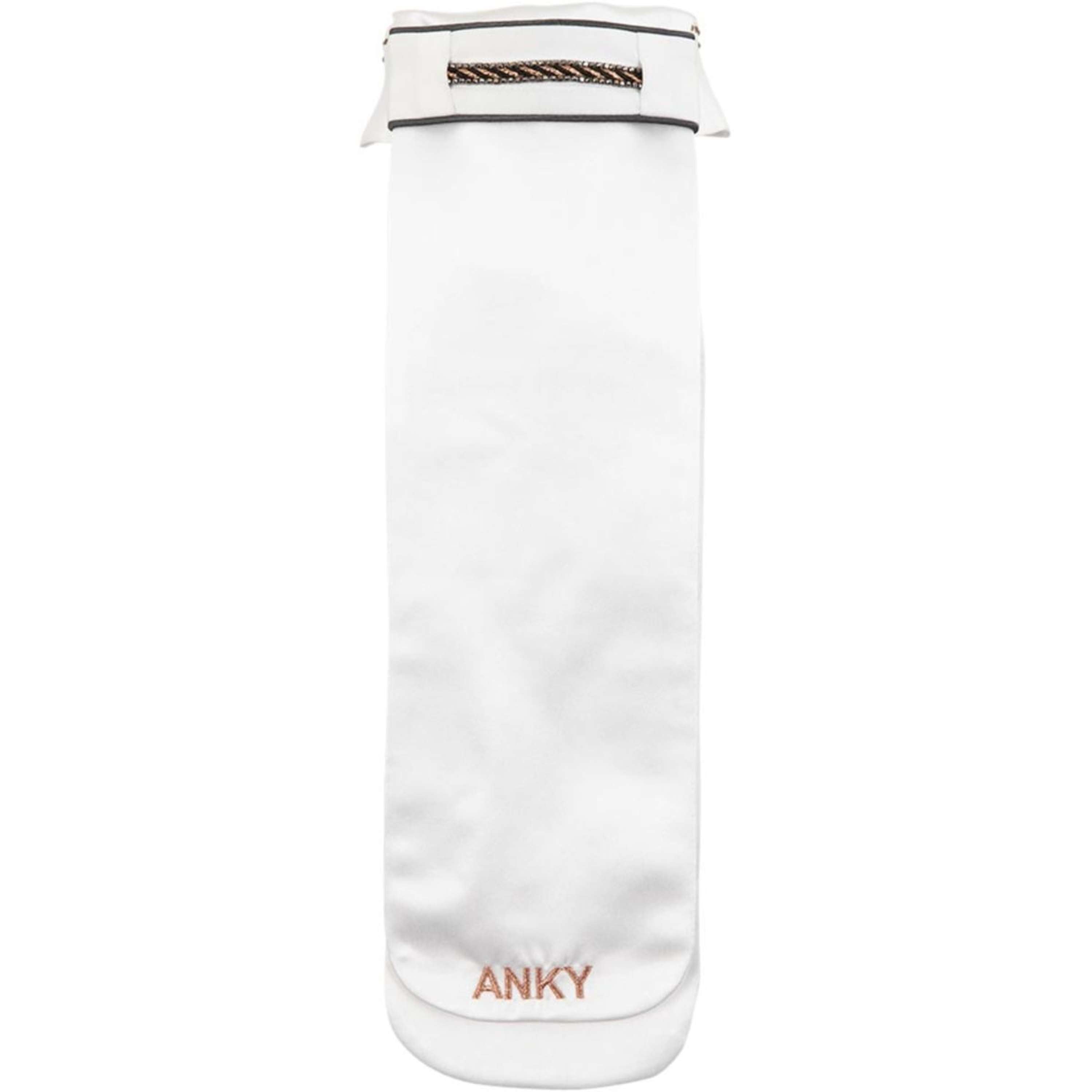 ANKY Plastron Multi-Fit Afneembare Kraag Wit/Grijs