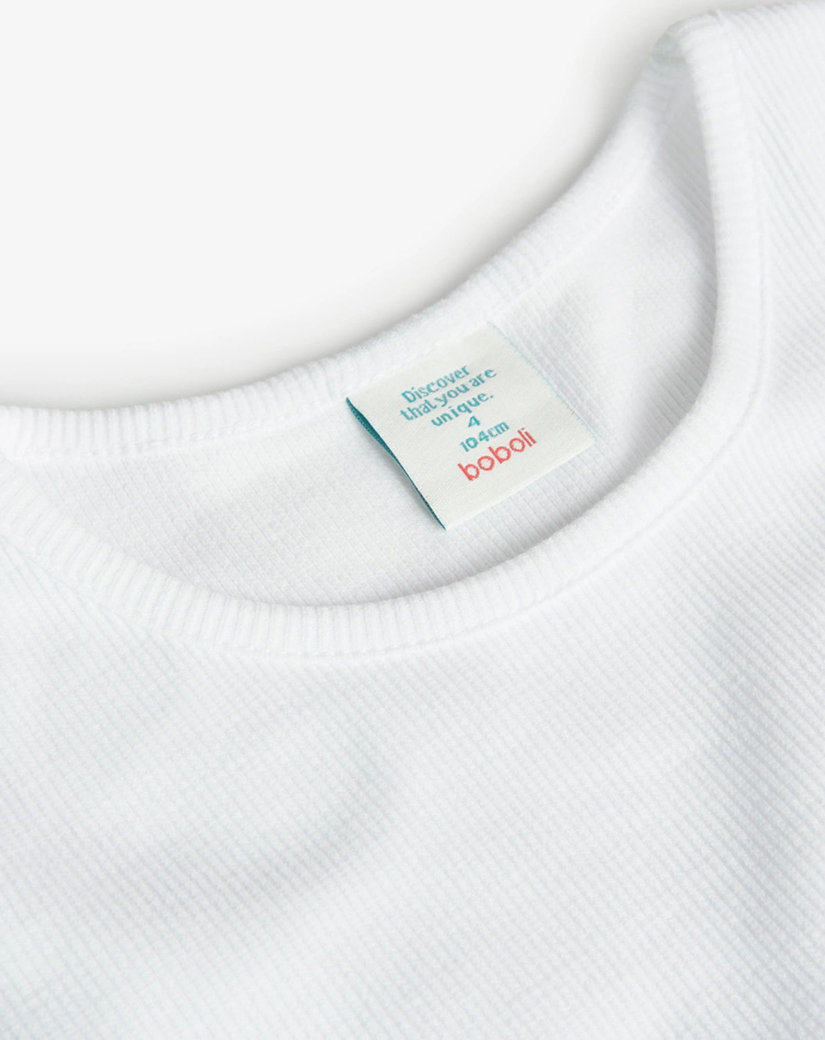 T-Shirt UNI in weiß