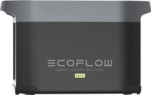 EcoFlow Delta 2 Max - Transportabel strømstations ekstra batteri - smart - litiumjernfosfat - 2048 Wh - output-stikforbindelser: 1