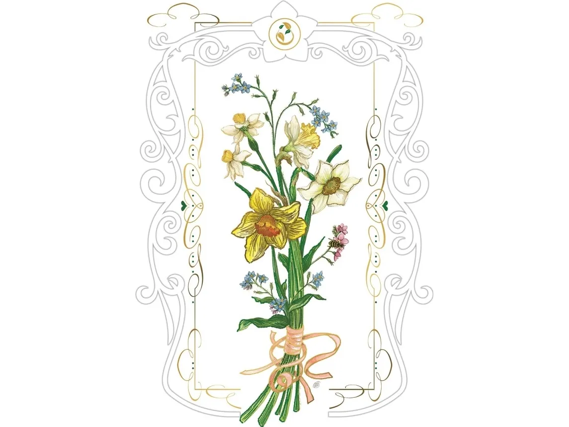 DA VINCI Daffodil Pass 12x18 cm   kuvert