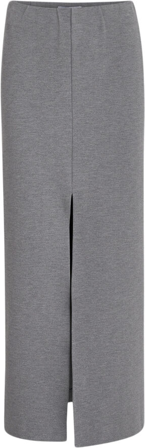 Minus MSMarcia Maxi Skirt Light grey melange