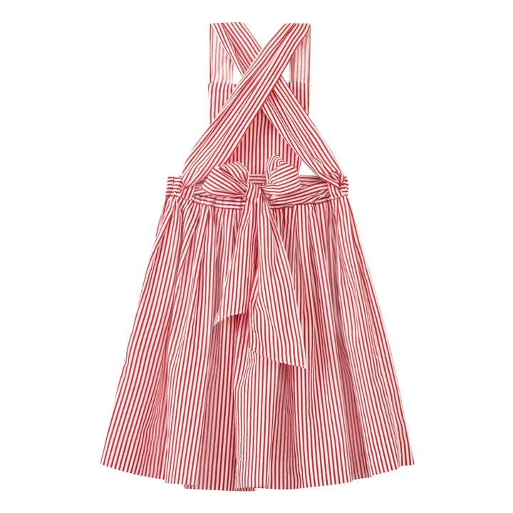 Caramel Robe Rayée Peppermint | Rouge